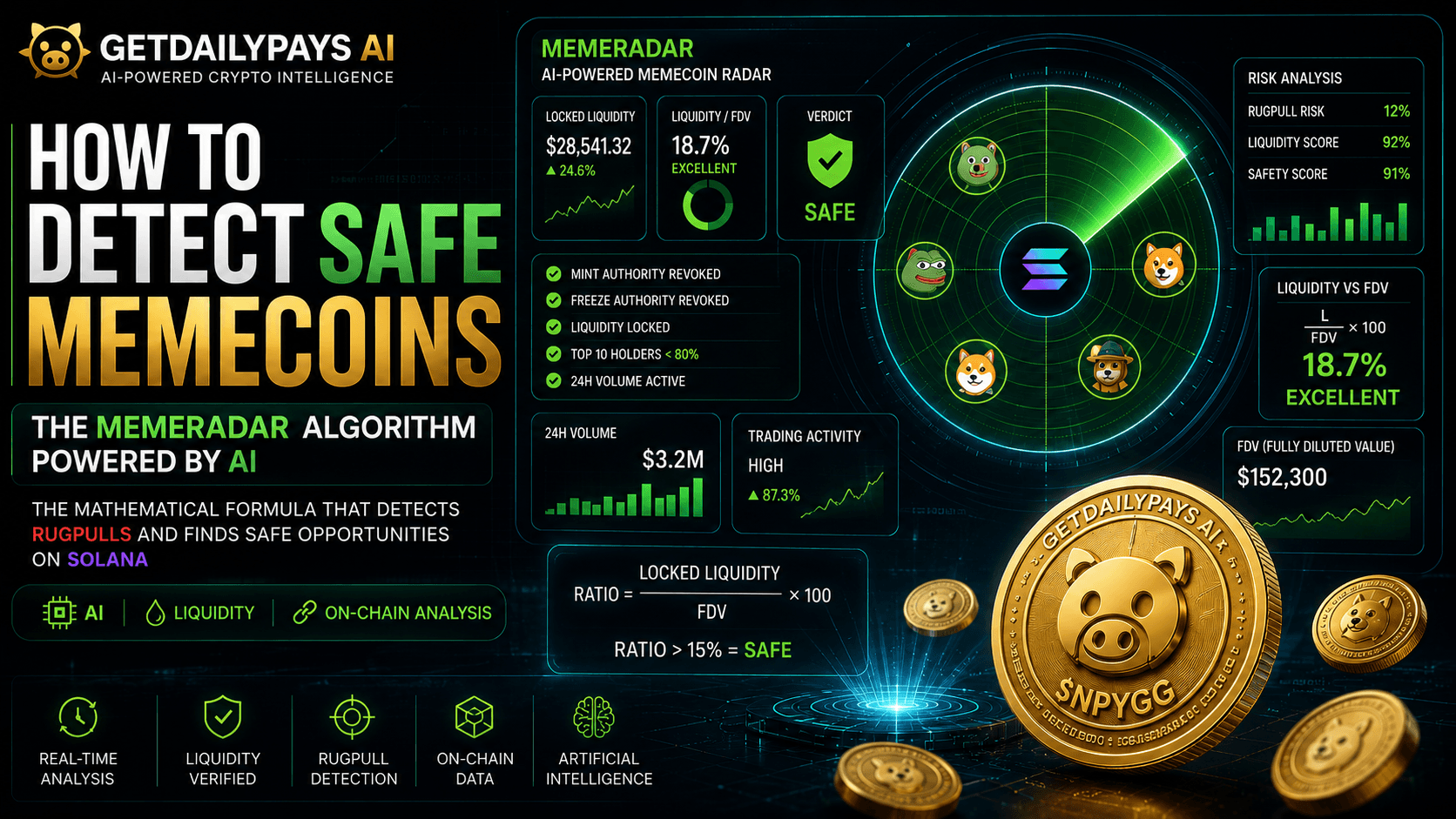 How to Spot Safe Memecoins: The MemeRadar Algorithm