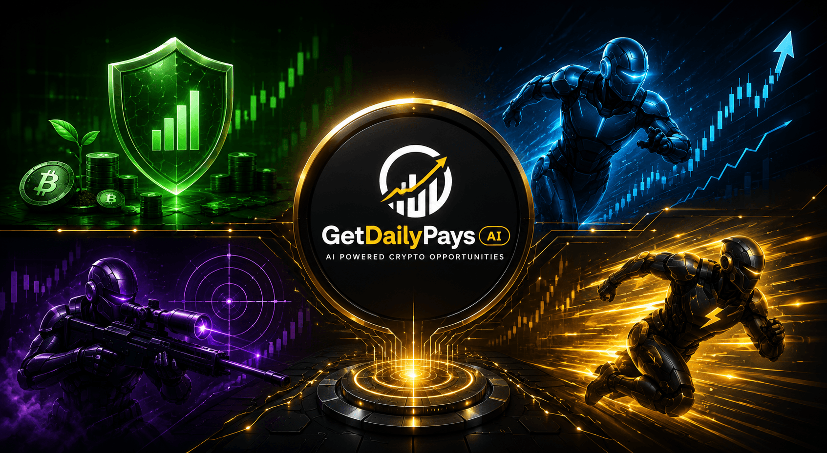 Meet the GetDailyPays Arsenal: From Safe DCA to Lightning Scalping
